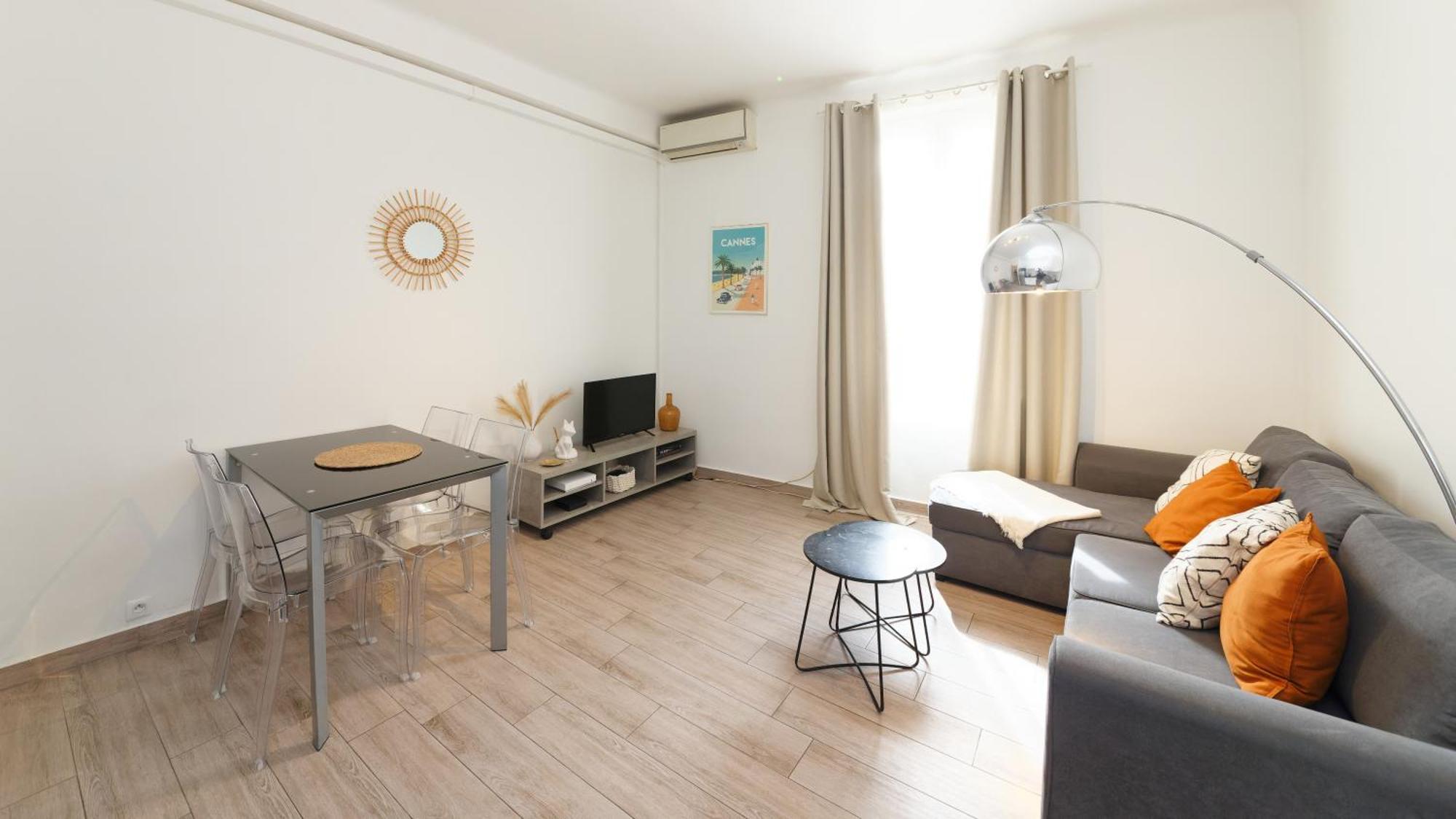 Luciana Cannes Avec Parking - Proximite Centre Croisette -Gare -Plage Esterno foto
